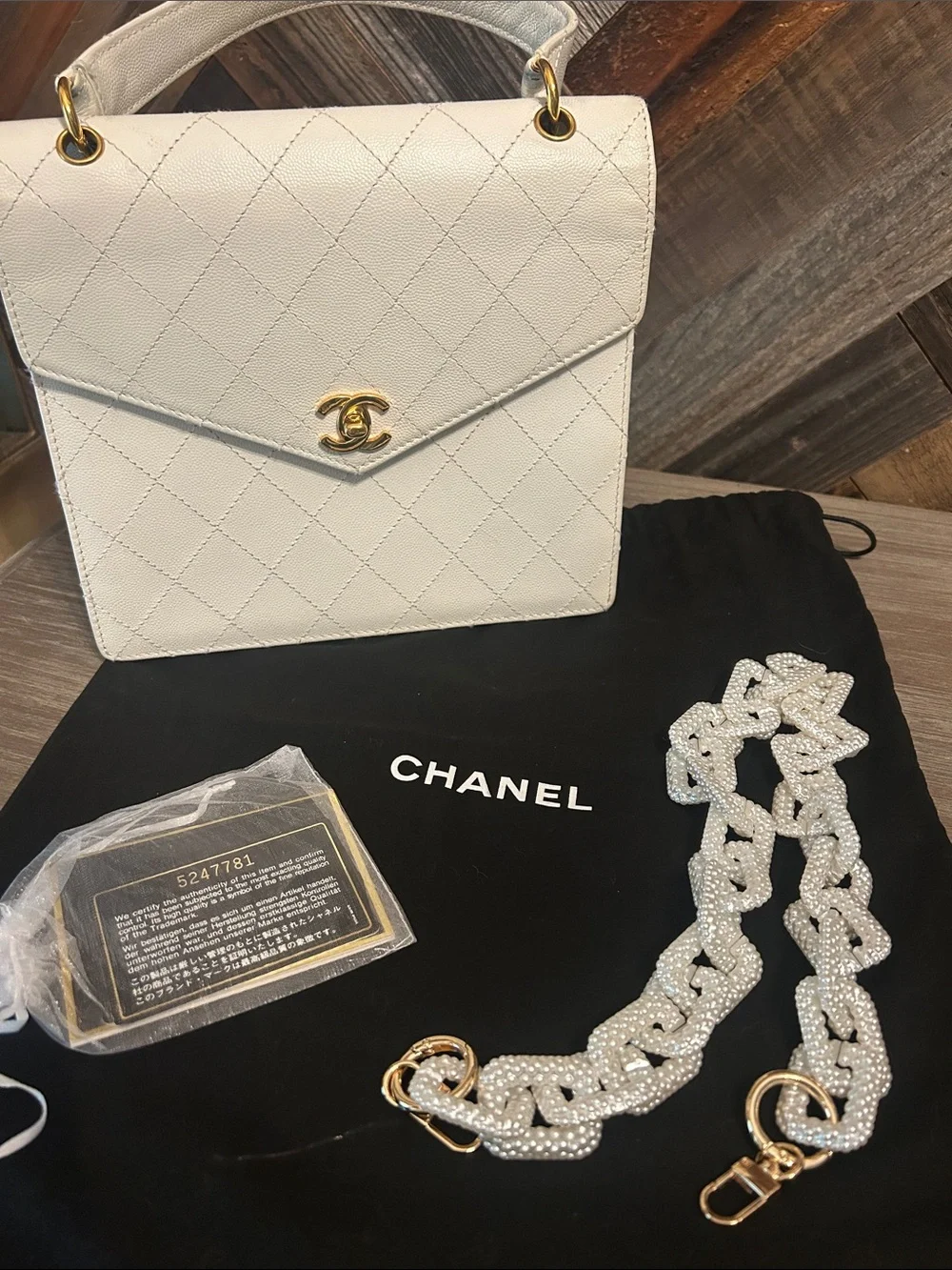 Vintage Chanel Kelly Flap Bag